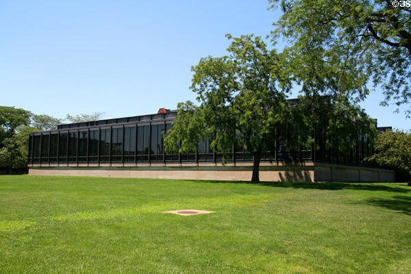 Paul V. Galvin Library at Illinois Institute of Technology. Chicago, IL.
