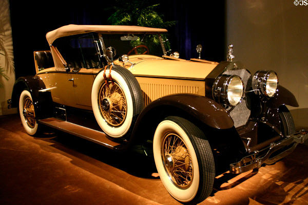 McFarlan Twin-valve Six Roadster (1925) in Indiana State Museum. Indianapolis, IN.