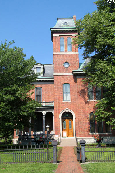 Morris Butler House Museum (1865) (1204 N. Park Ave.). Indianapolis, IN.