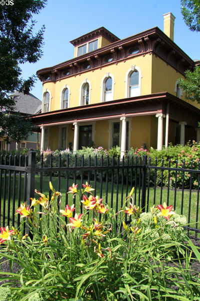 Italianate house (1870) (1238 N. Park Ave.). Indianapolis, IN.