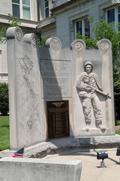 Viet Nam War Monument at Vigo County Courthouse. Terre Haute, IN.
