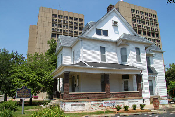 House of Eugene V. Debs (1855-1926) union pioneer & social reformer who founded American Railway Union (1893), cofounded American Socialist Party (1900) & ran for U.S. President 5 times. Terre Haute, IN.