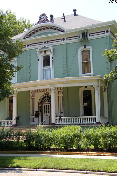 Demus Deming House (now Hawthorne Building) (c1871) (405 S. 6th St.). Terre Haute, IN.