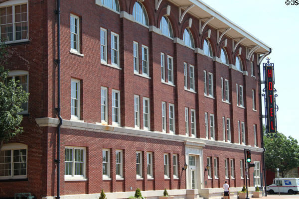 The Hotel at Old Town Wichita (1906) was originally a warehouse. Wichita, KS. Architect: Mauran, Russell & Garden.