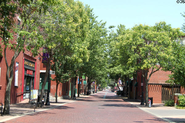 Old Town Wichita Marketplace commercial buildings. Wichita, KS.