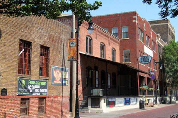 Old Town Wichita Marketplace commercial buildings. Wichita, KS.