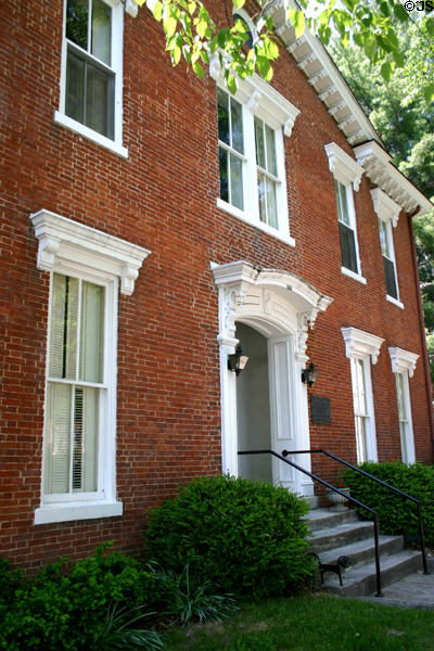 Letcher-Lindsay house (c1840) (200 Washington at Wapping). Frankfort, KY.