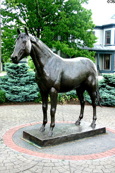 Statue of Secretariat at Kentucky Horse Park. Lexington, KY.