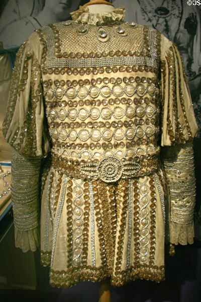 Mardi Gras Captain's costume (1937) at Presbytère Museum. New Orleans, LA.