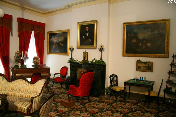 Parlor of 1850 House Museum. New Orleans, LA.