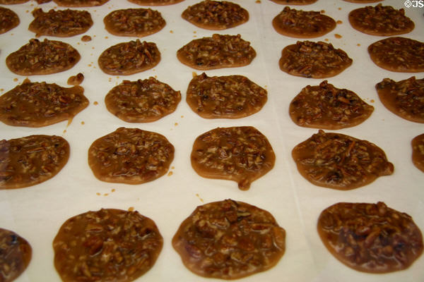 Pralines sold in New Orleans French Quarter. New Orleans, LA.