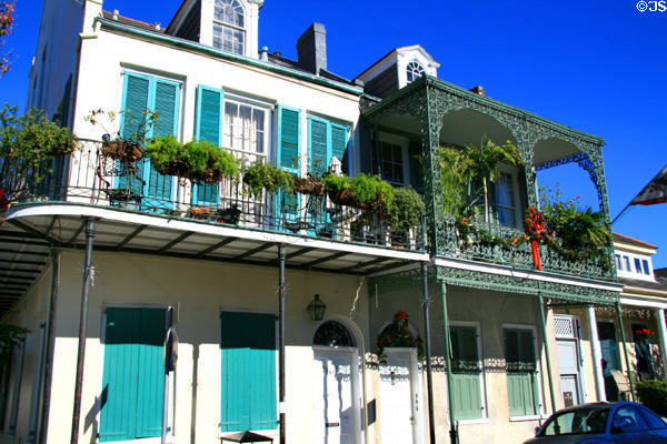 Pair of houses (641 Barracks Ave.). New Orleans, LA.