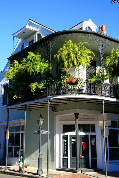 Corner house at Dauphine & Dumaine. New Orleans, LA.