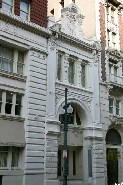 Teutonia Insurance Co. Building (217 Camp St.). New Orleans, LA.