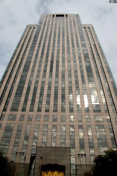 Facade of First Bank & Trust Tower. New Orleans, LA.