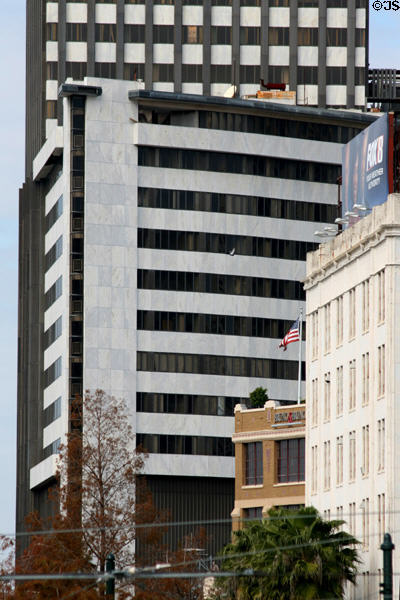 Base structure of Plaza Tower. New Orleans, LA.