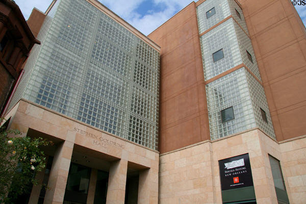 Stephen Goldring Hall of Ogden Museum of Southern Art (1999) (925 Camp St.). New Orleans, LA.