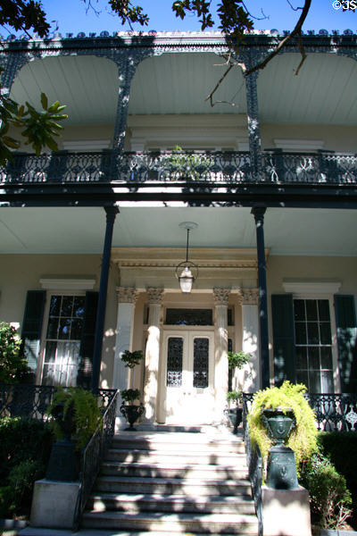 Portico detail of 