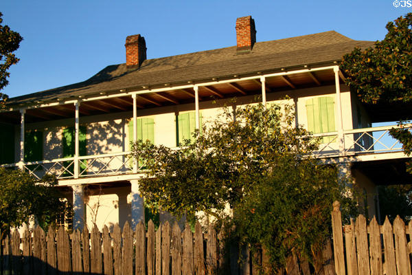 Pitot House Museum (1810) (1440 Moss St.). New Orleans, LA.