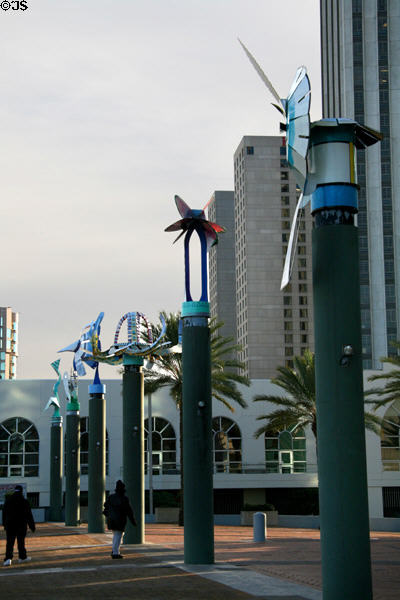 Aquarium of the Americas (1990) (1 Canal St.). New Orleans, LA.