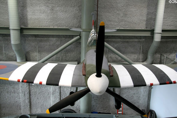 British Supermarine Spitfire Mk Vb fighter (1941) at National World War II Museum. New Orleans, LA.