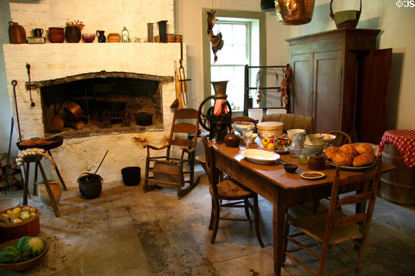 Kitchen at Destrehan Plantation. Destrehan, LA.