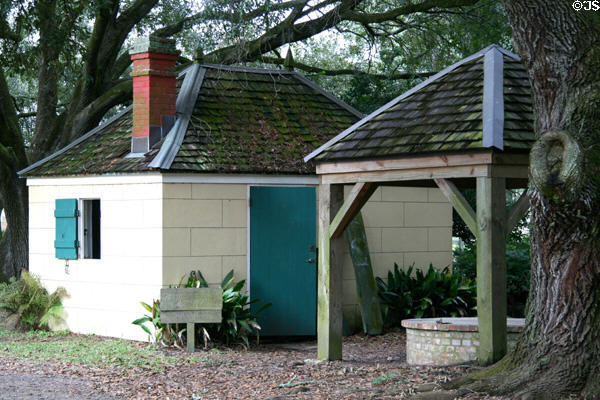 Washhouse at Destrehan Plantation. Destrehan, LA.