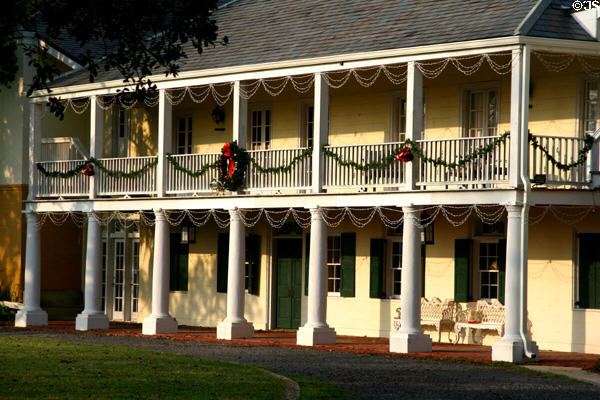 Double galleries of Ormond Plantation. Destrehan, LA.