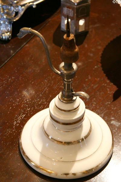 Antique wine server at Houmas House. Burnside, LA.