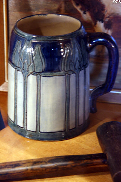 Newcomb pottery cup at Houmas House. Burnside, LA.