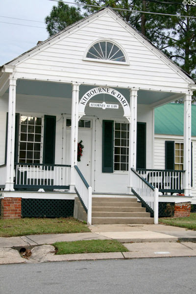 Law Office (1842) (Prosperity St. at Royal). St. Francisville, LA.