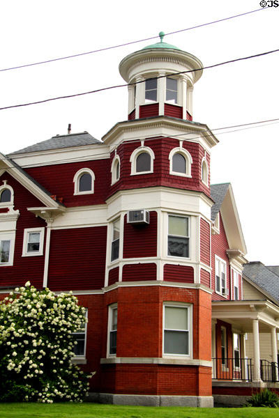 Percia Jones House (1893) (549 Westford St.). Lowell, MA. Style: Queen Anne.