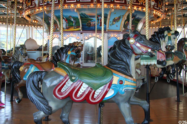 Fall River Carousel (1920) by Philadelphia Toboggan Co. Fall River, MA.