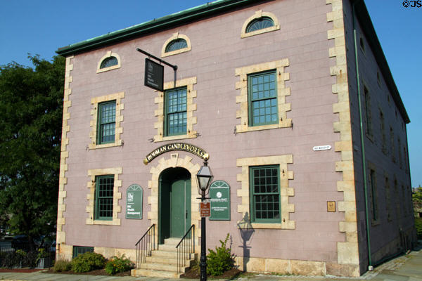 Rodman Candleworks building (c1810) (72 N. Water St.). New Bedford, MA.