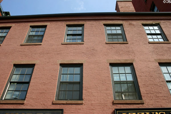 James Byers Block merchants building (c1800) oldest in town. Springfield, MA. On National Register.