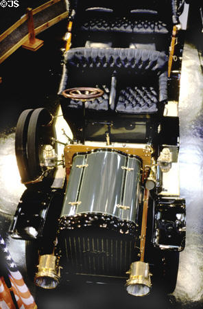 White Steamer (1909) first Presidential official car used for William Howard Taft at Heritage Plantation. Sandwich, MA.