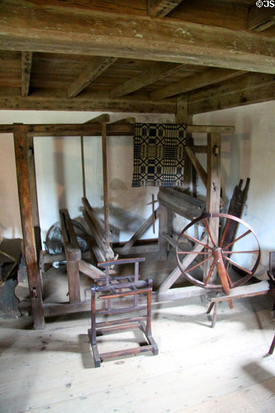 Loom at Hoxie House. Sandwich, MA.