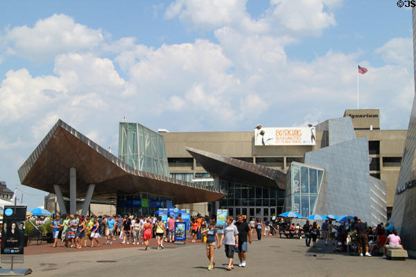 New England Aquarium (1969) (1 Central Wharf). Boston, MA. Architect: Peter Chermayeff of Cambridge Seven Assoc..