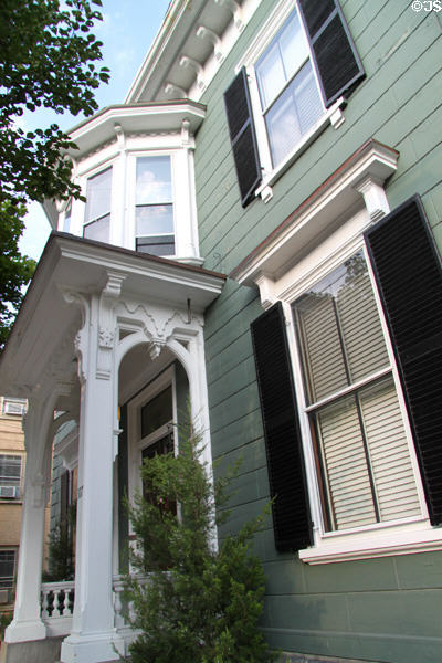 Lemuel Higbee House (1858) a leather maker (387 Essex St.). Salem, MA.