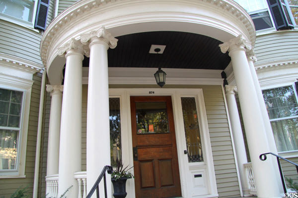 Clarence S. Clark House (1894) (376 Essex St.). Salem, MA. Style: Colonial Revival.
