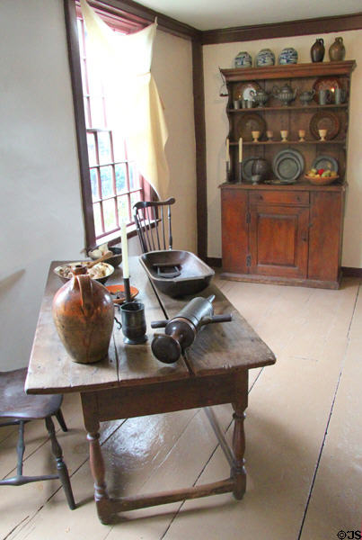 Kitchen at House of Seven Gables. Salem, MA.