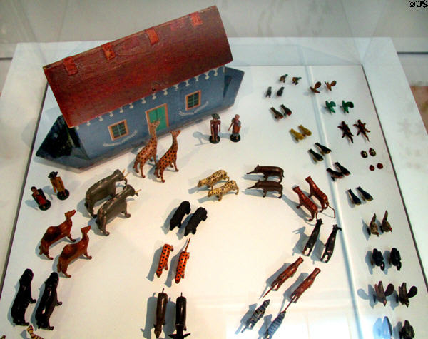 Noah's Ark (1800-50) from PA at Peabody Essex Museum. Salem, MA.