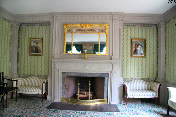 Parlor of Peirce-Nichols House. Salem, MA.