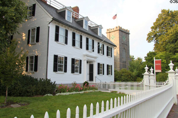 Ropes Museum & First Unitarian Church (Essex St.). Salem, MA.