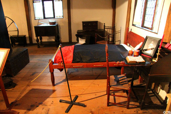 Bedroom at Witch House. Salem, MA.