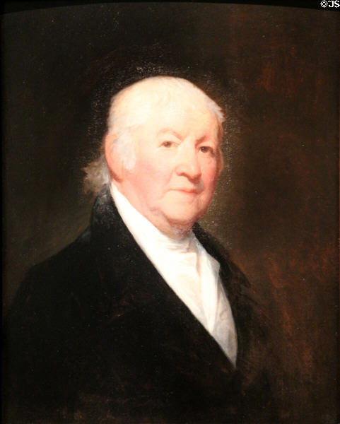 Paul Revere portrait (1813) by Gilbert Stuart at Museum of Fine Arts. Boston, MA.