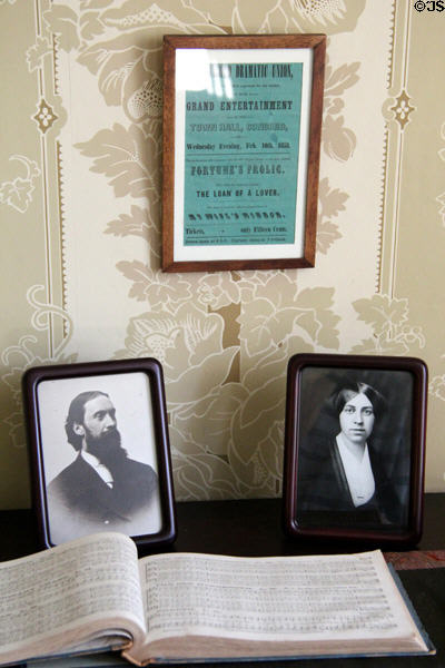 Concord playbill John Pratt & Anna (pictured) met which lead to their marriage at Orchard House. Concord, MA.