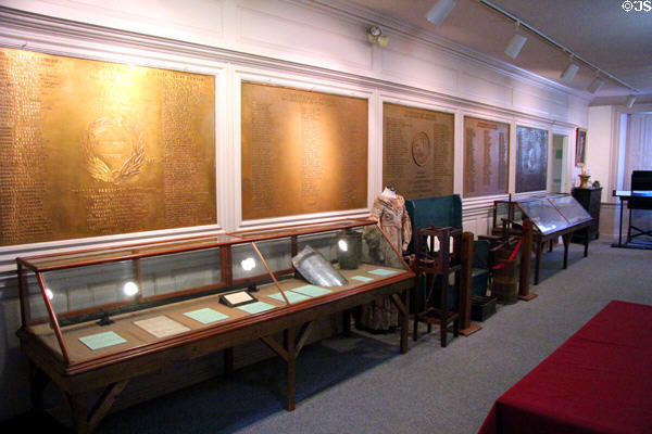 Memorial Hall at John Cabot House. Beverly, MA.