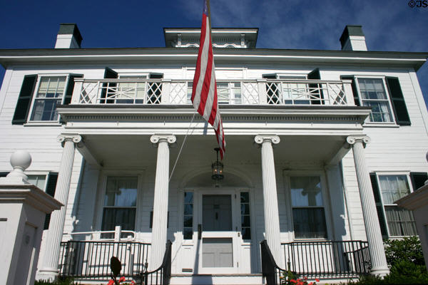 Blaine Mansion, home of Maine's governors. Augusta, ME.