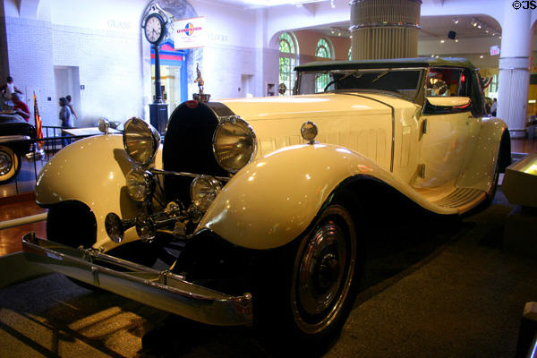 Bugatti Royale type 41 Cabriolet (1931) (6 built) at Henry Ford Museum. Dearborn, MI.